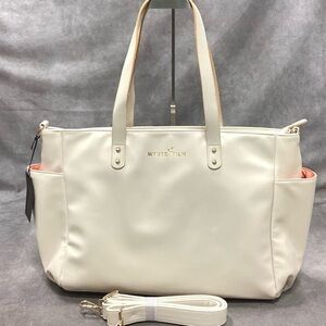 Cream White Elm Aquila Tote Bag- NWT